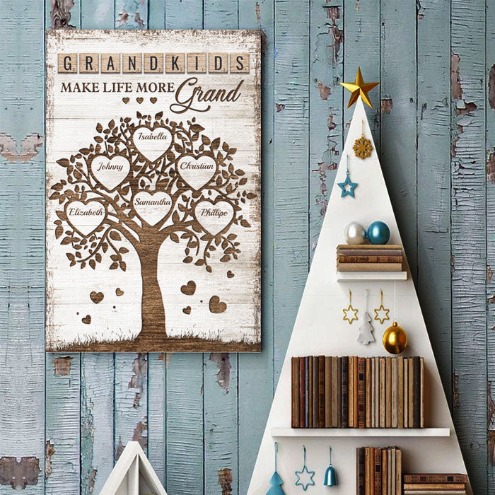 Together We Make A Family - Personalized Vertical Poster.