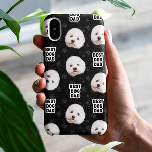 Best Cat Parents Ever - Upload Image, Gift For Pet Lovers - Personalized Phone Case.