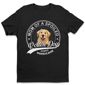 Parents d'un chien gâté - T-shirt unisexe personnalisé, sweat à capuche, sweat-shirt - Télécharger une image, cadeau de Noël pour les propriétaires d'animaux et les amoureux des animaux