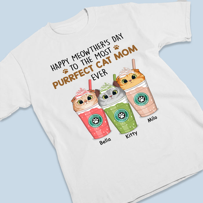 Bonne fête des mères ! T-shirt, sweat à capuche et sweat-shirt unisexe personnalisé avec chat ! Cadeau pour la fête des mères, pour les propriétaires d'animaux et les amoureux des animaux.