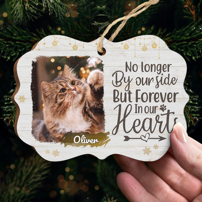 Tu resteras à jamais dans mon cœur - Décoration de Noël personnalisée en bois en forme de Benelux - Télécharger une image, un cadeau commémoratif, un cadeau de condoléances, un cadeau de Noël