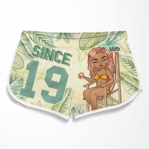 Toi et moi ensemble - Short de plage personnalisé pour couple - Cadeau pour couple, mari et femme