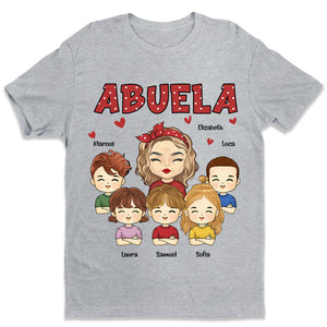 Meilleure grand-mère du monde - T-shirt unisexe personnalisé, sweat à capuche, cadeau pour grand-mère et grands-parents