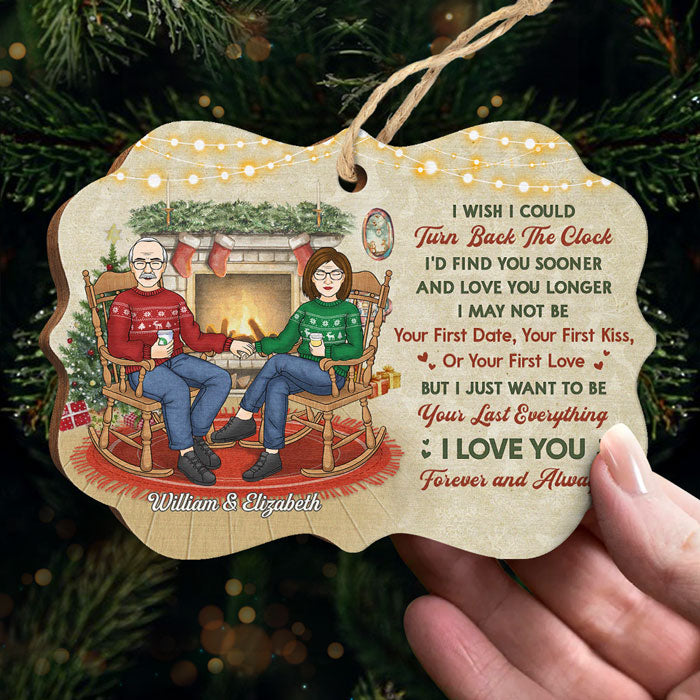 Trouvez-vous plus tôt et aimez-vous plus longtemps - Décoration de Noël en bois personnalisée en forme de Benelux - Cadeau pour couple, mari, femme, anniversaire, fiançailles, mariage, cadeau de mariage, cadeau de Noël