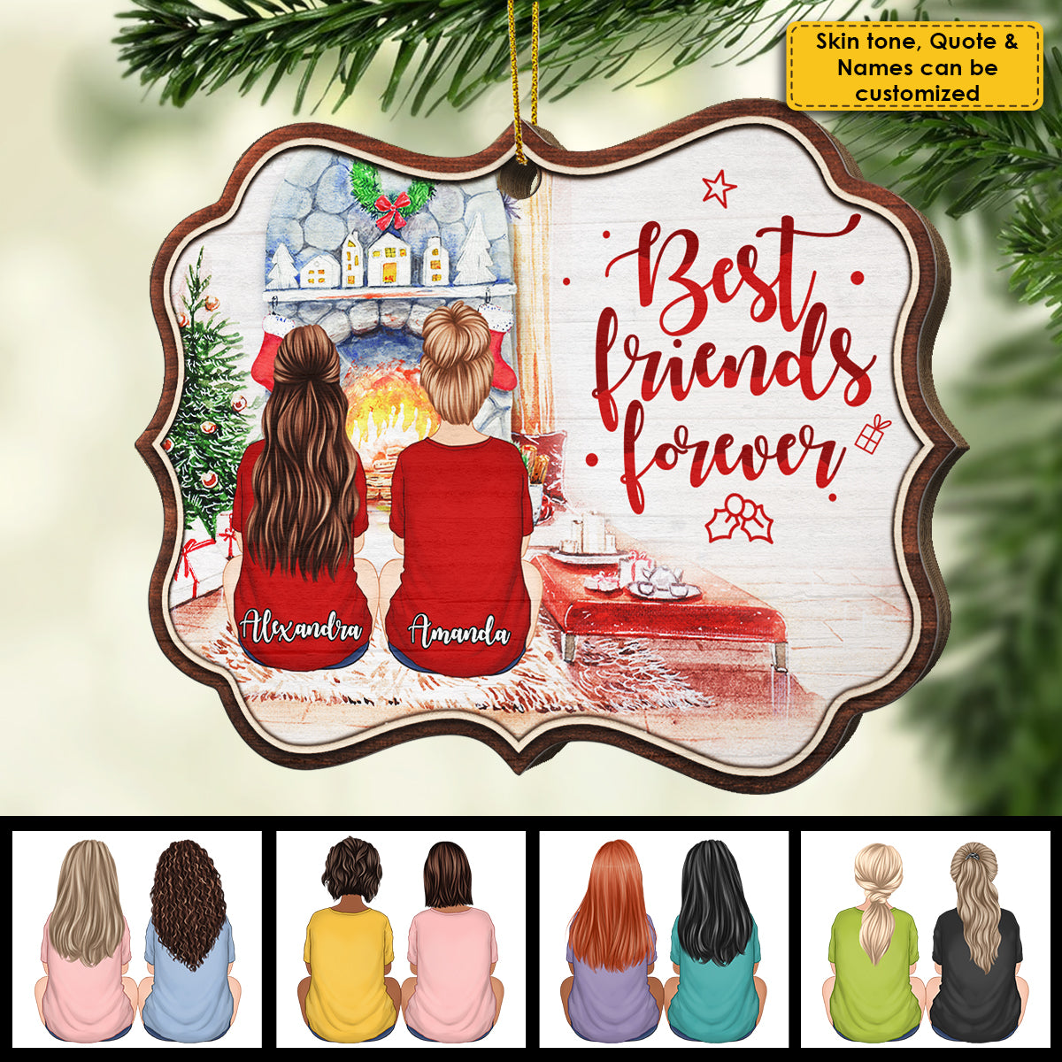 You Will Always Be My Person - Personalized Shaped Ornament.