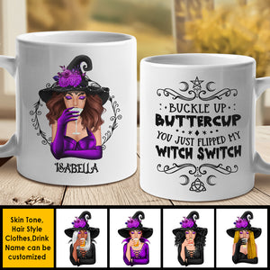 You Just Flipped My Witch Switch - Personalized Mug, Halloween Ideas..