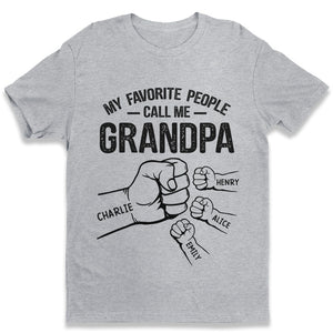 A Great Grandpa's Full Of Strength - Family Personalized Custom Unisex T-shirt, Hoodie, Sweatshirt - Father's Day, Birthday Gift For Grandpa