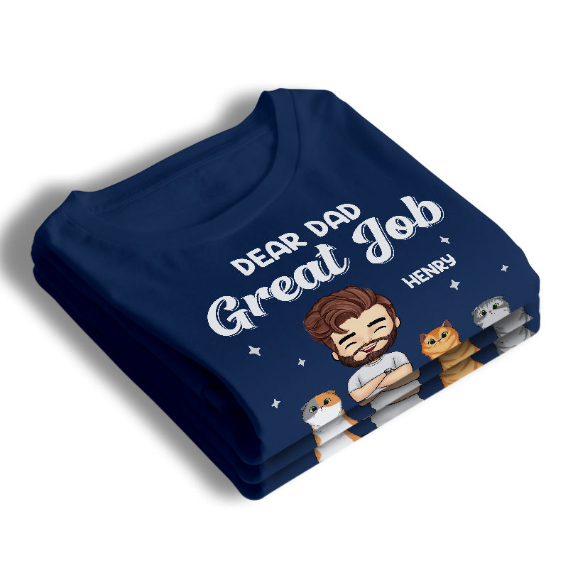 Nous sommes géniaux, merci - T-shirt unisexe personnalisé pour chien et chat, sweat à capuche, sweat-shirt - Fête des pères, cadeau pour les propriétaires d'animaux, amoureux des animaux