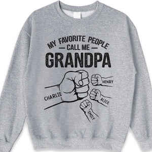 A Great Grandpa's Full Of Strength - Family Personalized Custom Unisex T-shirt, Hoodie, Sweatshirt - Father's Day, Birthday Gift For Grandpa