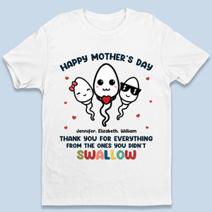 Merci maman pour tout - T-shirt unisexe personnalisé, sweat à capuche, sweat-shirt - Cadeau de fête des mères, d'anniversaire pour maman