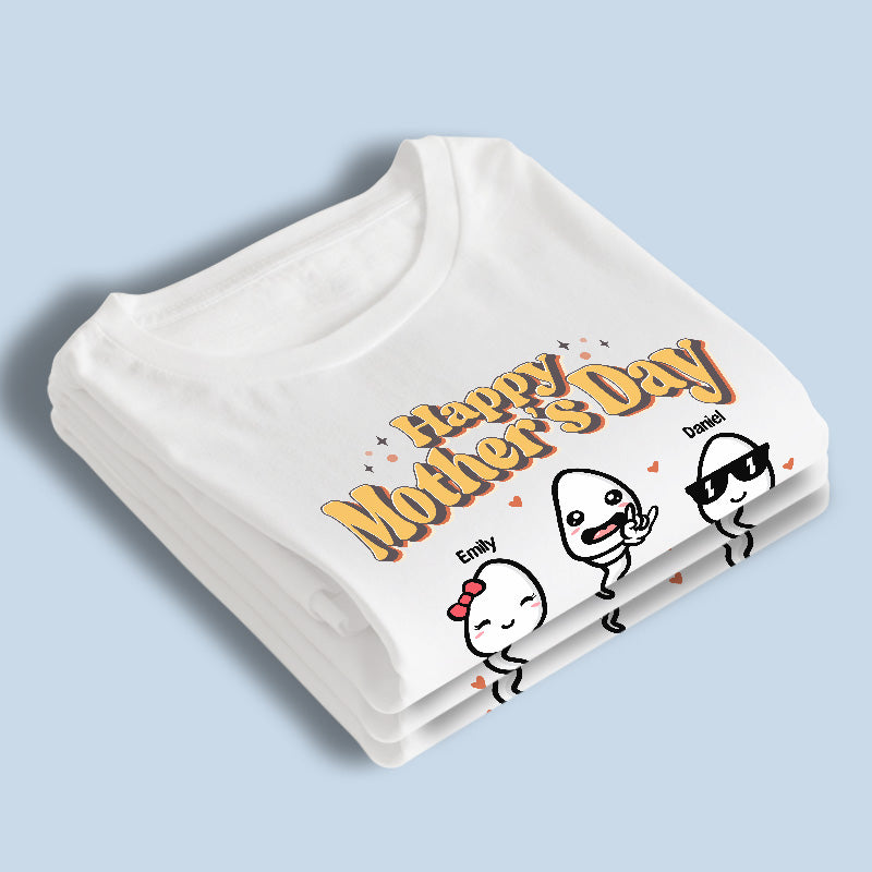 Remerciements des nageurs les plus rapides de papa - T-shirt, sweat à capuche et sweat-shirt unisexe personnalisé pour la famille - Cadeau de fête des mères et d'anniversaire pour maman