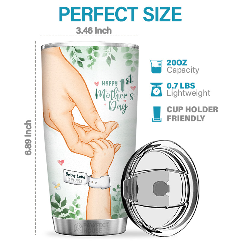 You Are My Awesome Mother - Family Personalized Custom Tumbler - Mother's Day, Gift For First Mom