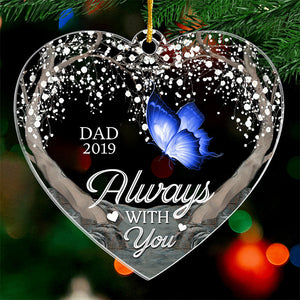 A Special Place In My Heart - Memorial Personalized Custom Ornament - Acrylic Heart Shaped - Christmas Gift, Sympathy Gift For Family Members, Pet Owners, Pet Lovers