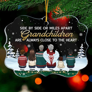 Il n'y a pas de plus beau cadeau que les petits-enfants - Décoration familiale personnalisée - Forme Benelux en acrylique - Cadeau de Noël pour les membres de la famille