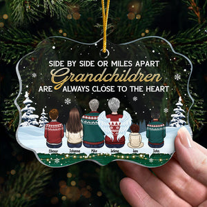 Il n'y a pas de plus beau cadeau que les petits-enfants - Décoration familiale personnalisée - Forme Benelux en acrylique - Cadeau de Noël pour les membres de la famille